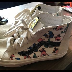 Spongebob Vans size 3 zip-up